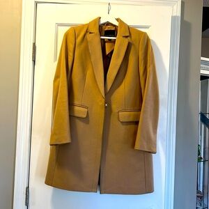 Used Banana Republic tan wool jacket.